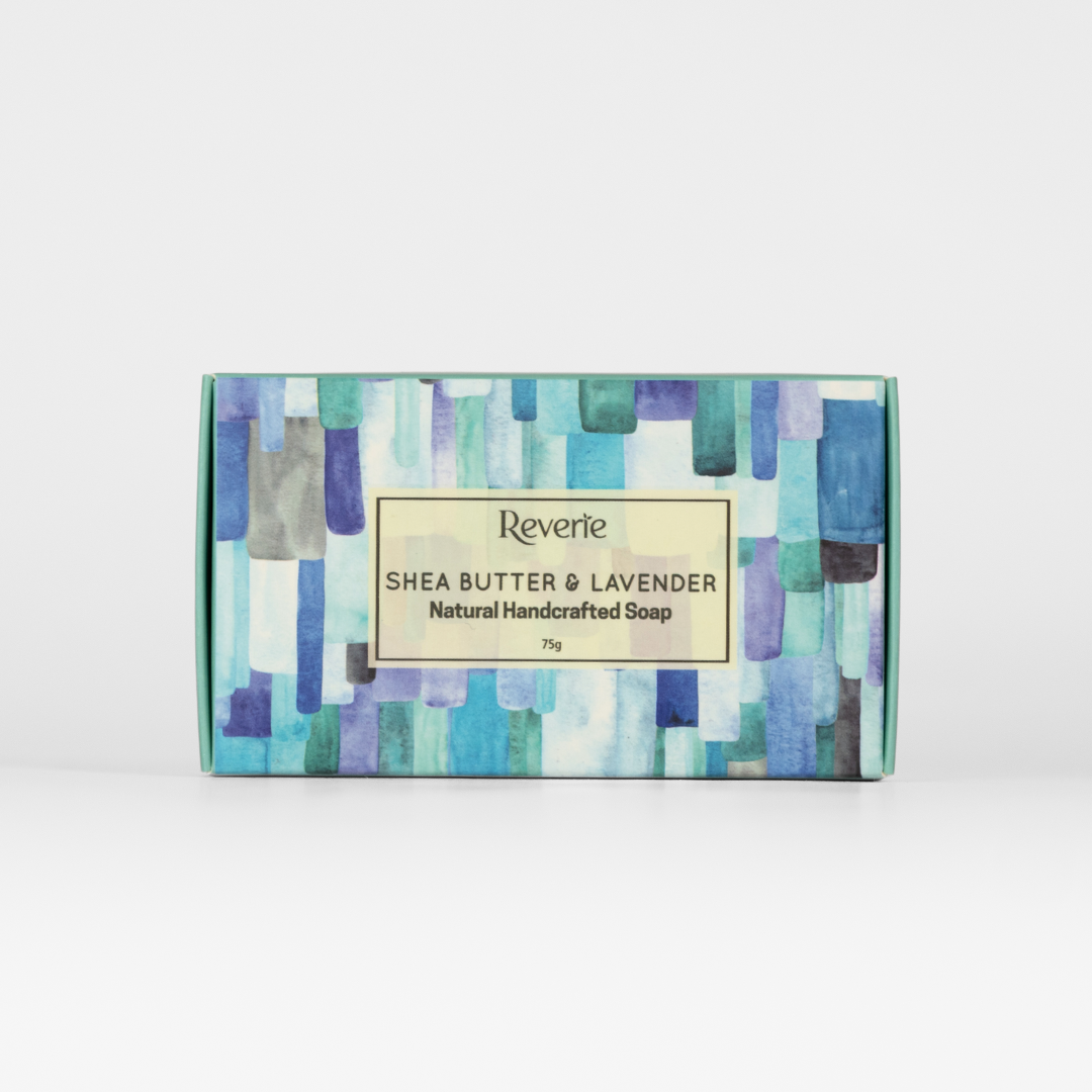 Shea Butter & Lavender Natural Handcrafted Soap Bar 1
