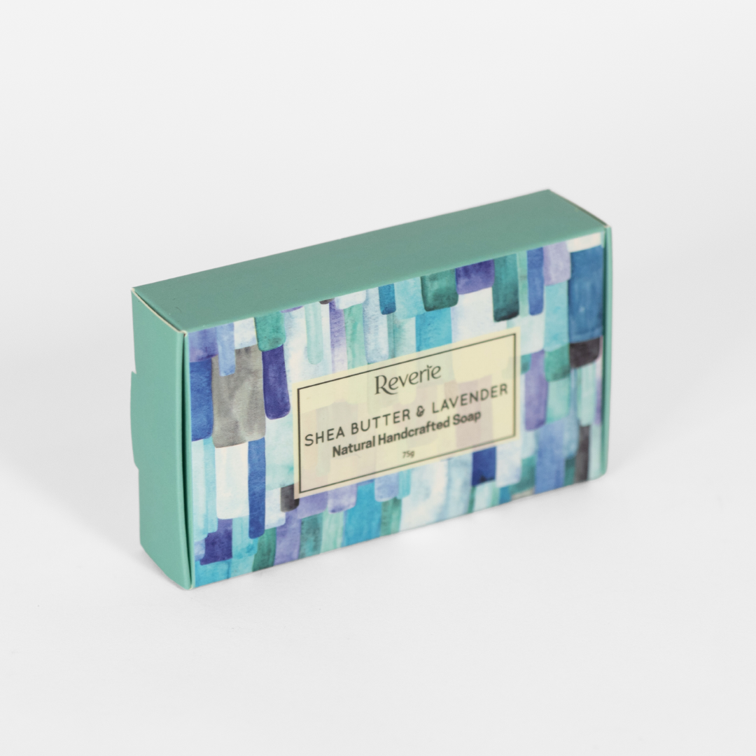 Shea Butter & Lavender Natural Handcrafted Soap Bar 3