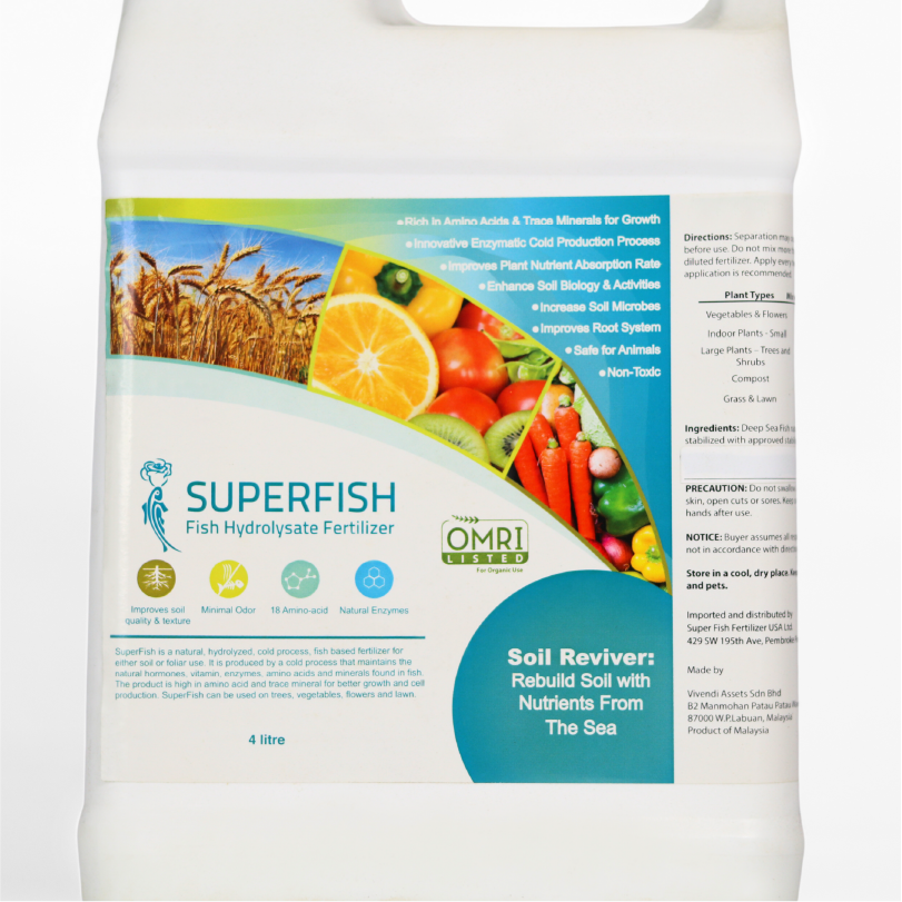 Superfish Fish Hydrolysate Fertilizer - 02