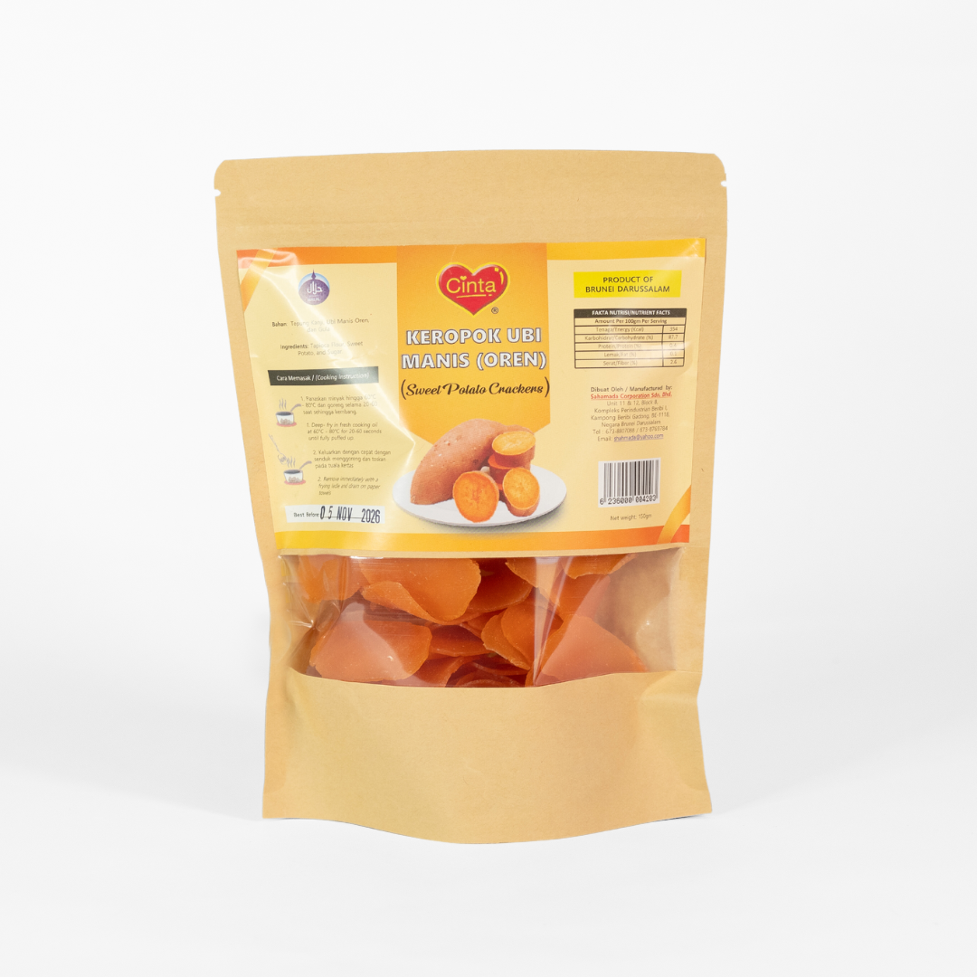 Sweet Potato Cracker (Orange) - 01