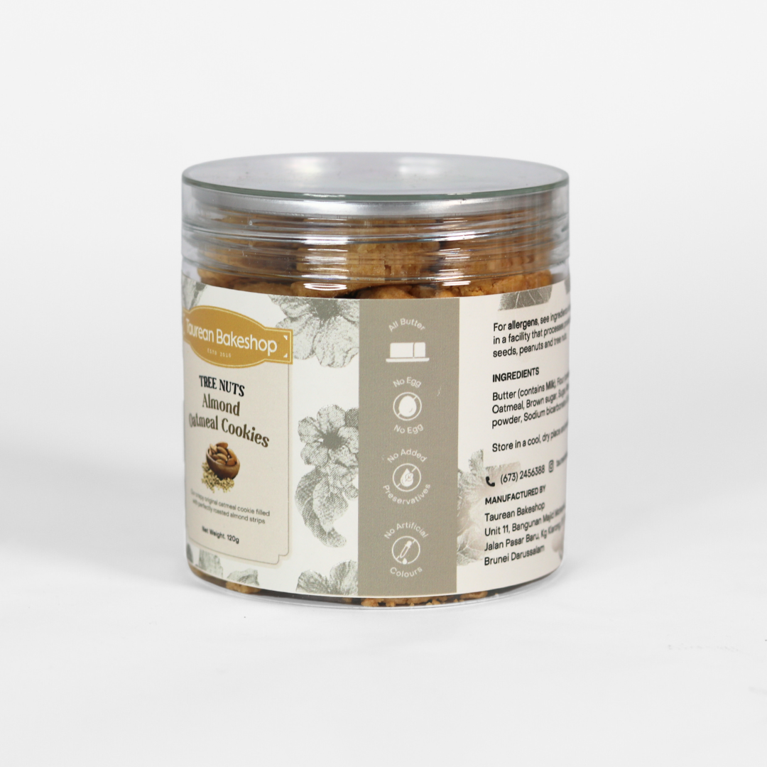 2 Almond Oatmeal Cookie 120g