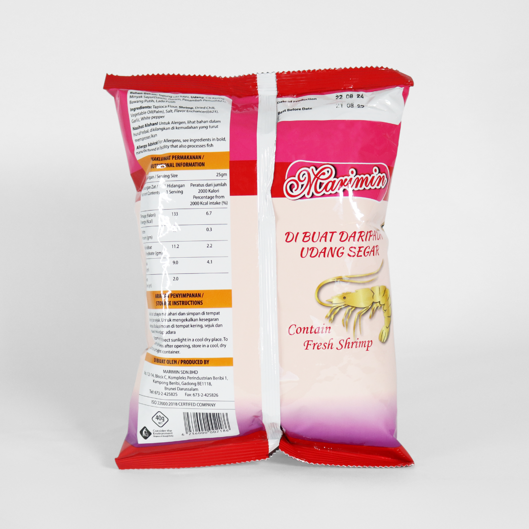 Marimin Ready To Eat Chili Shrimp Crackers 3